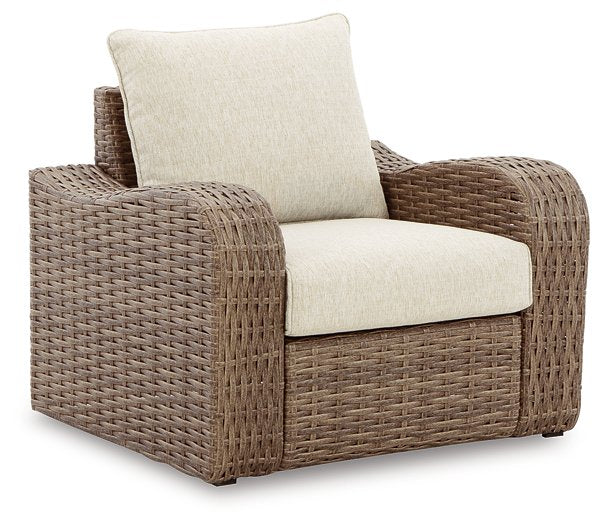 Sandy Bloom 4-Piece Outdoor Upholstery Package