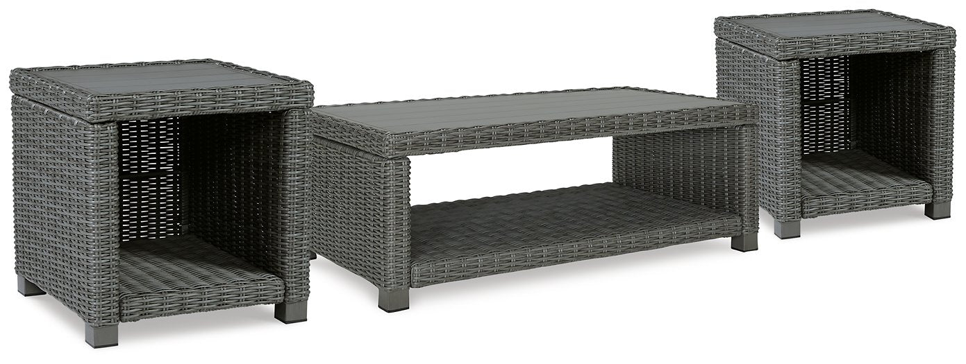 Elite Park 3-Piece Outdoor Occasional Table Package