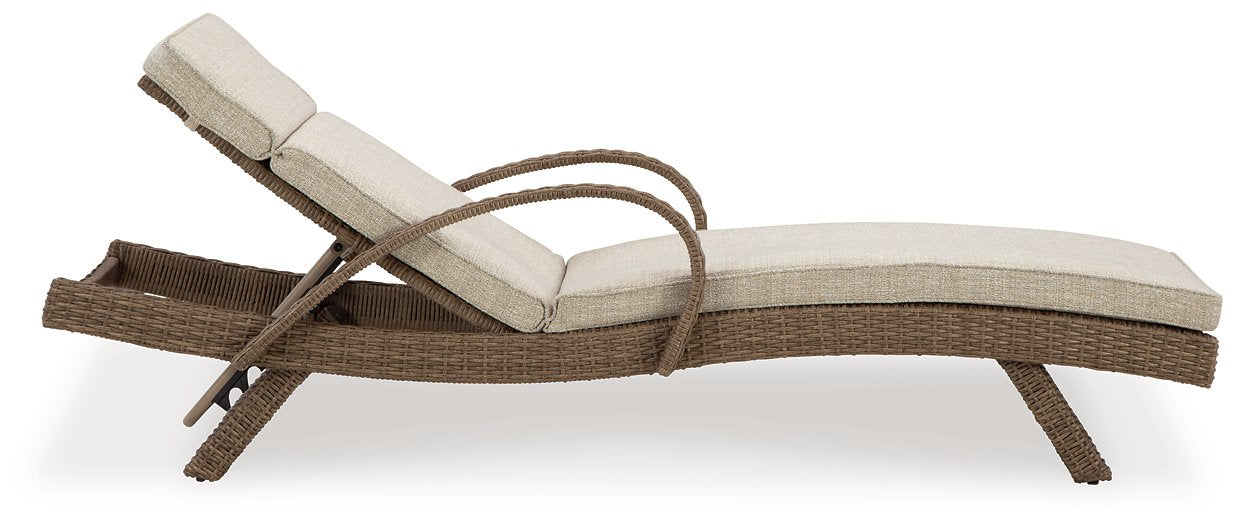 Beachcroft Outdoor Chaise Lounge with Cushion