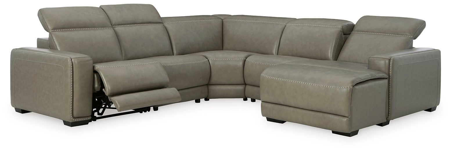 Correze 5-Piece Power Reclining Sectional with Chaise