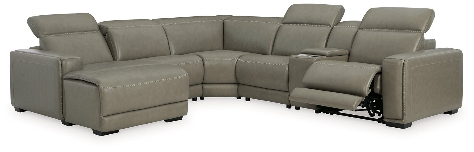 Correze 6-Piece Power Reclining Sectional with Chaise