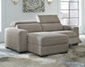 Mabton 2-Piece Power Reclining Sectional with Chaise image