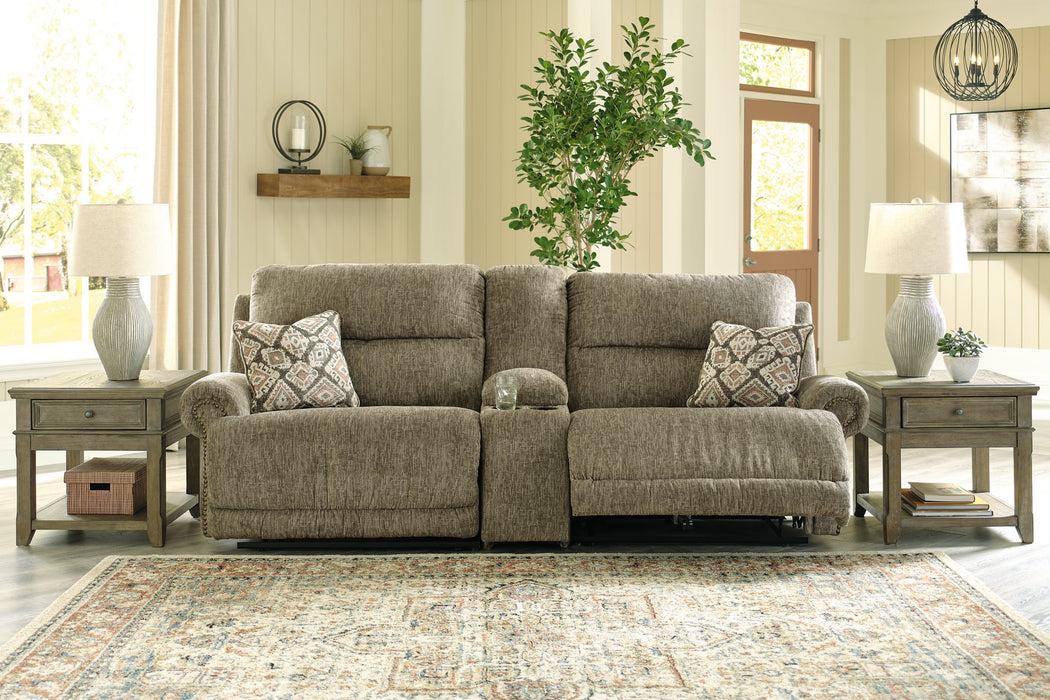 Lubec 3-Piece Reclining Loveseat with Console image