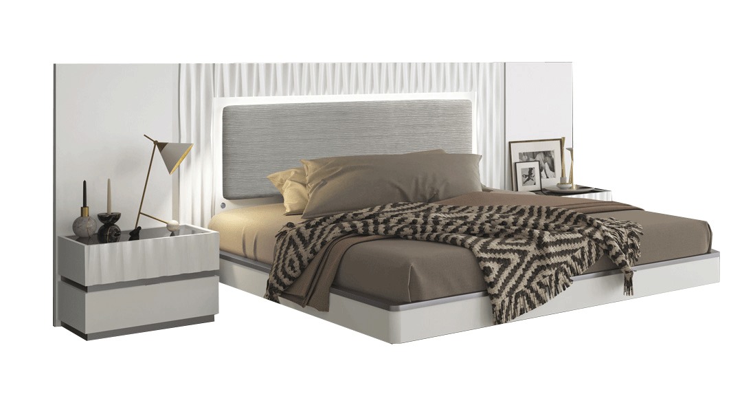 Marina White Bed SET