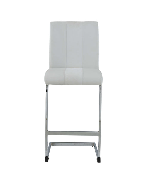 White Set Of 4 Barstools D915BS-WHT image