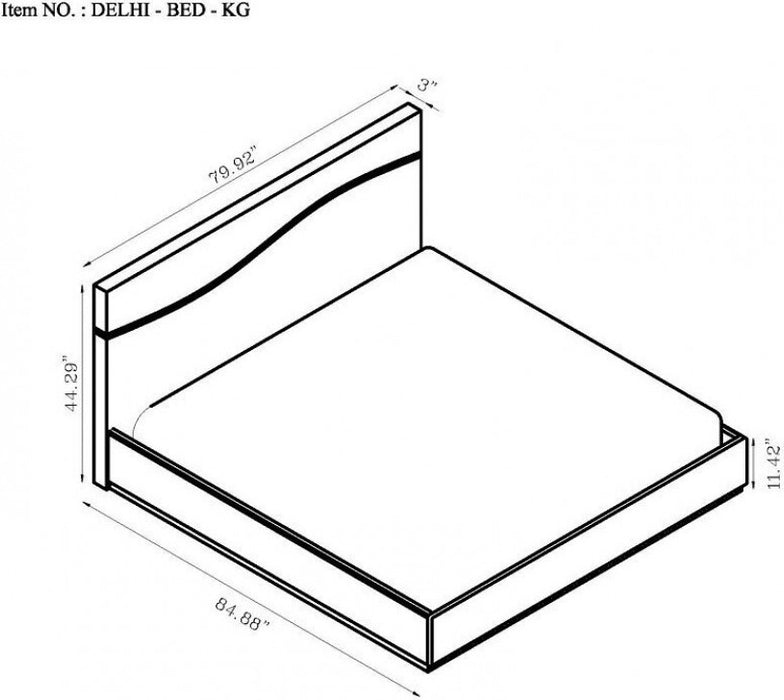 Delhi Platform Bed