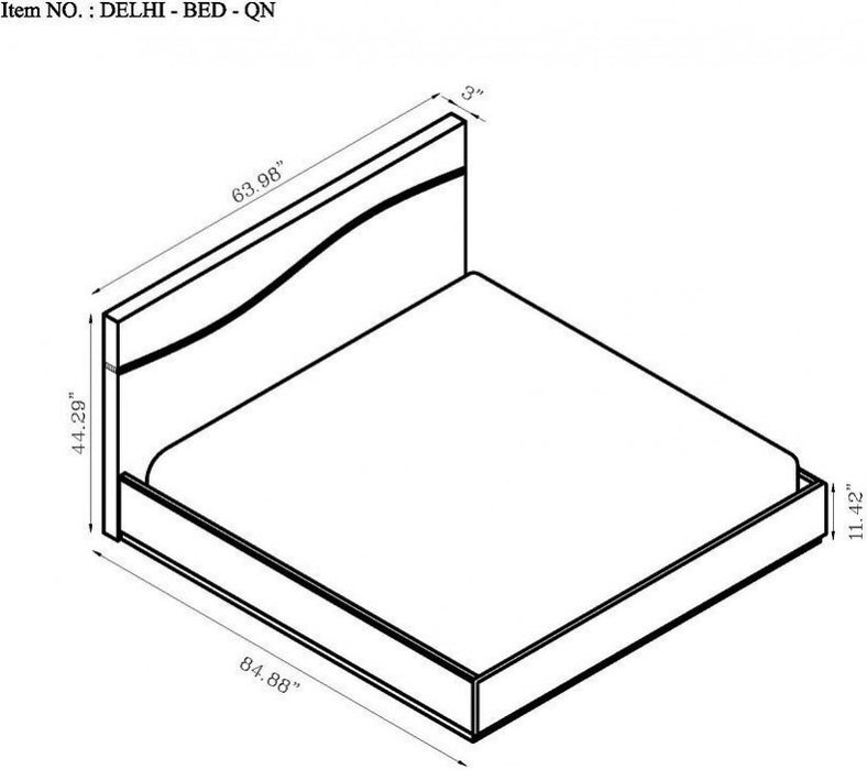 Delhi Platform Bed