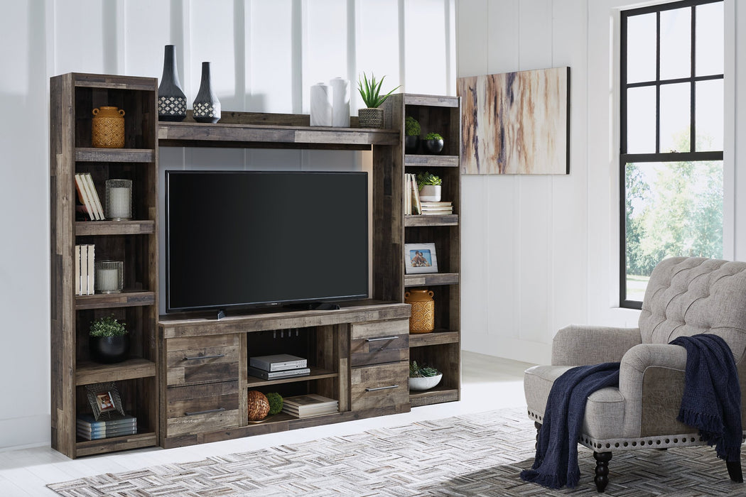 Derekson 4-Piece Entertainment Center image