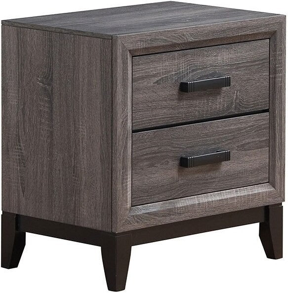 Kate Panel Bedroom Set (Grey)