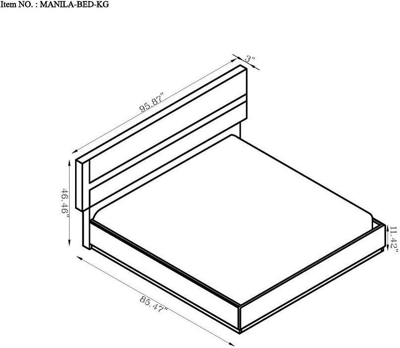 Manila Platform Bed