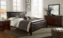 Marley Merlot Full 5-Piece Bedroom Set image