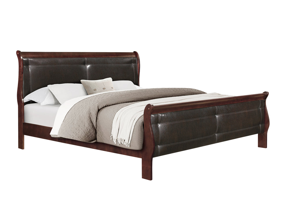 Marley Merlot Queen Bed image