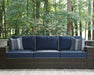 Grasson Lane Grasson Lane Nuvella Sofa with Coffee Table and 2 Lounge Chairs image