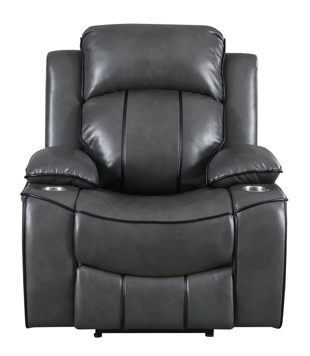 Grey Power Recliner image