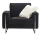 Black Chair with 1 Pillow image