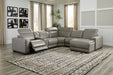 Correze 6-Piece Power Reclining Sectional with Chaise image