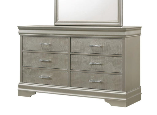 Crown Mark Amalia Dresser in Silver B6910-1 image