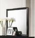 Crown Mark Amalia Dresser Mirror in Black B6918-11 image