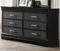 Crown Mark Amalia Dresser in Black B6918-1 image